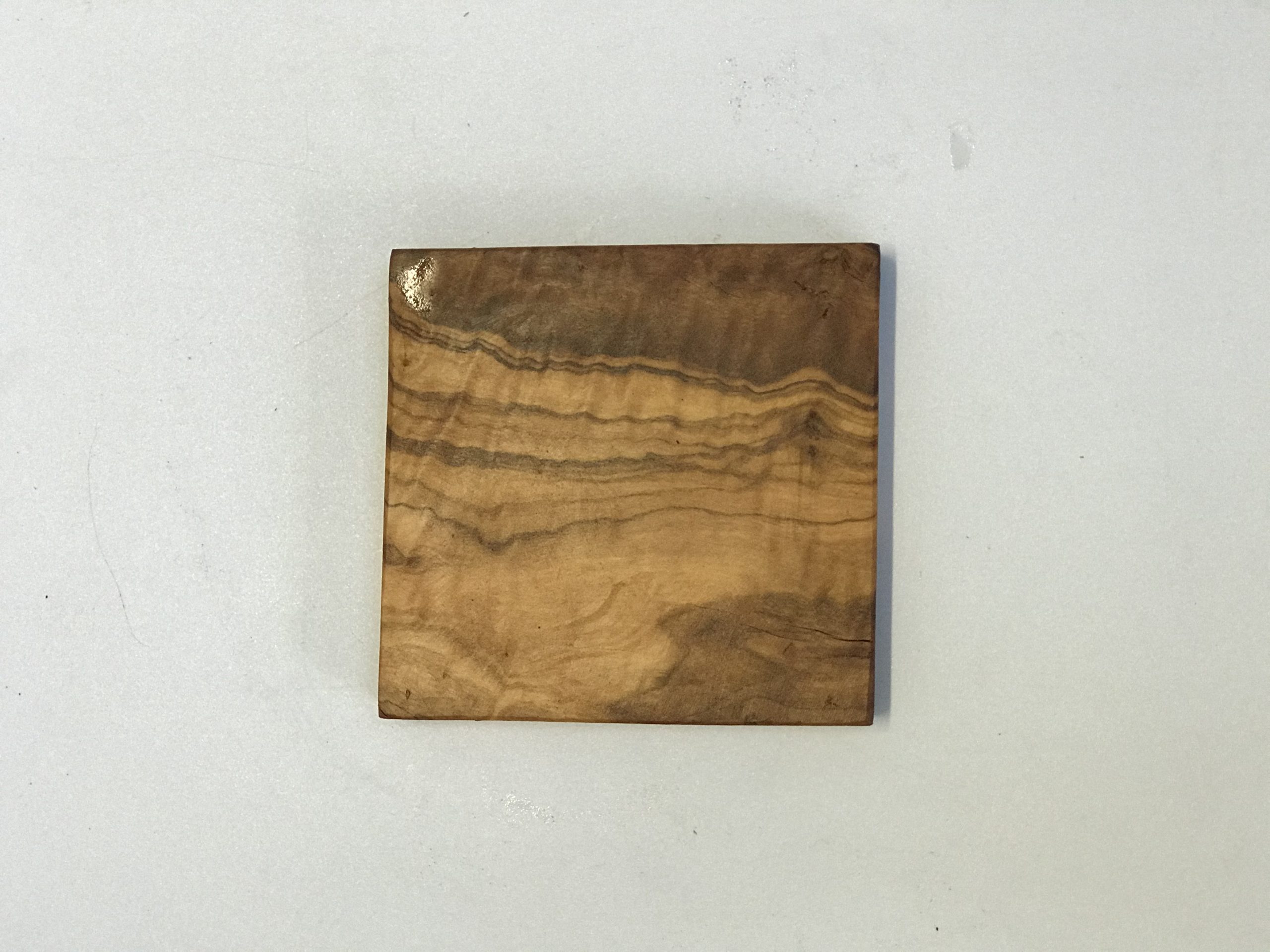Square Wood Coaster (Single)