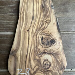 Rustic Olive Wood Board - seconds Z8